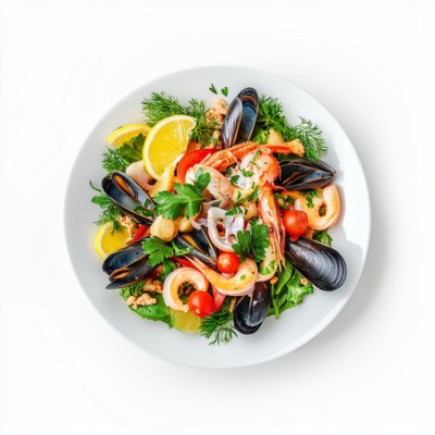 Фирменное блюдо Морской гриль прованс - купить в Кюль